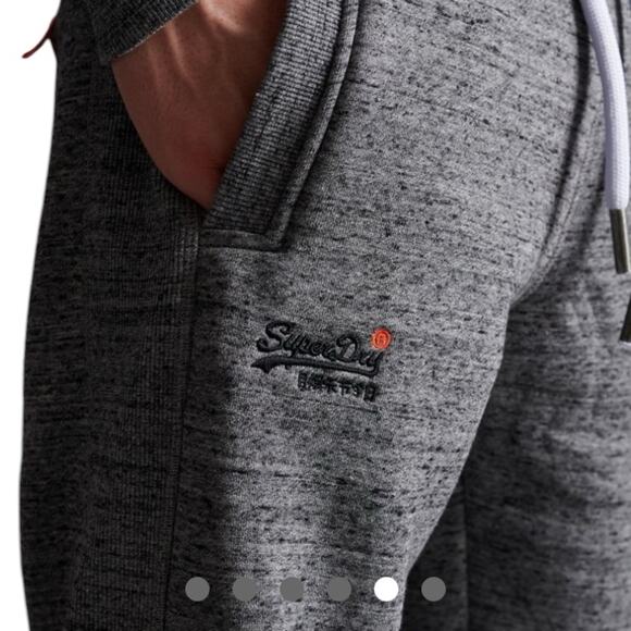 Superdry Gray Slim Fit Joggers Orange Label size XL - Picture 3 of 13